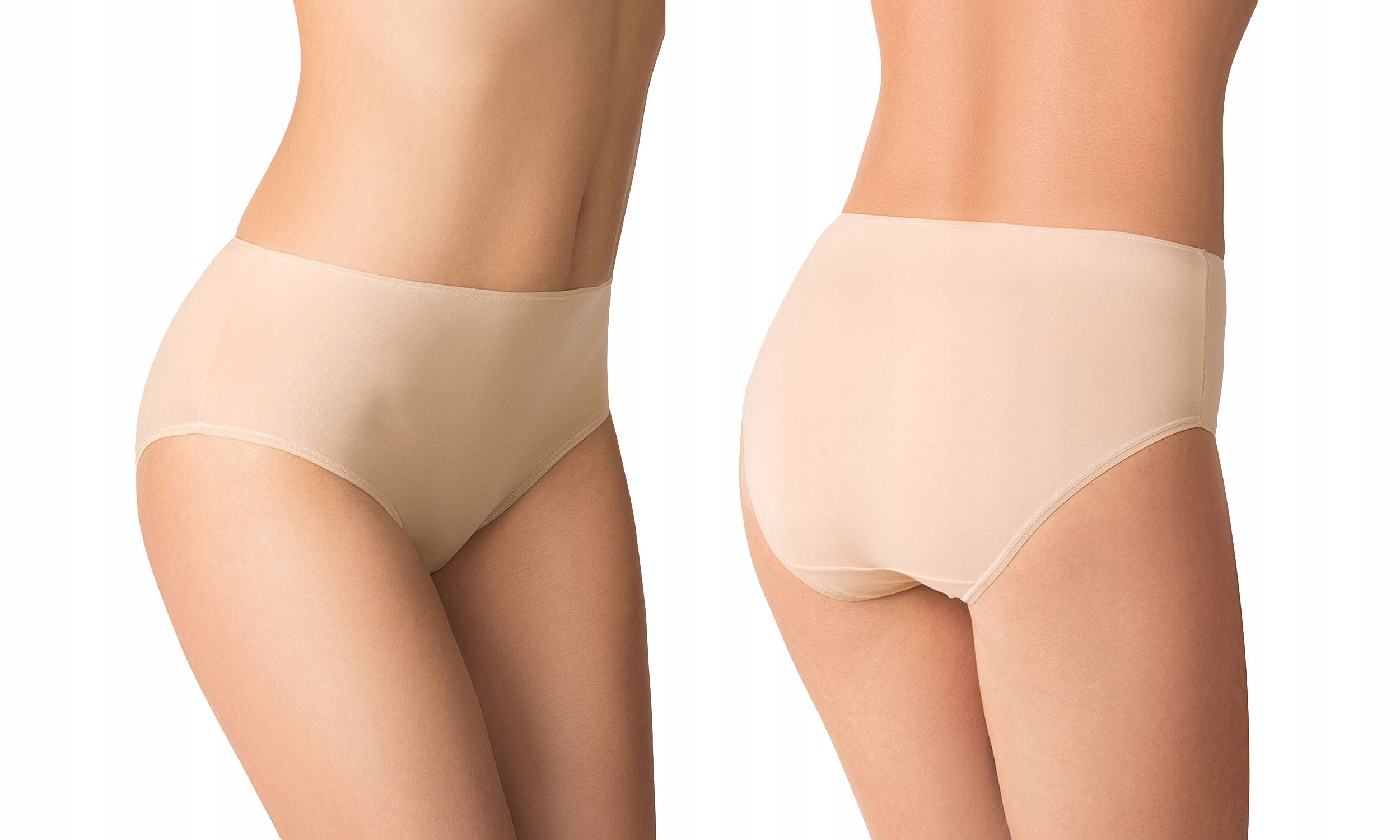 

Majtki Vivisence 4001 Figi gładkie beżowy S