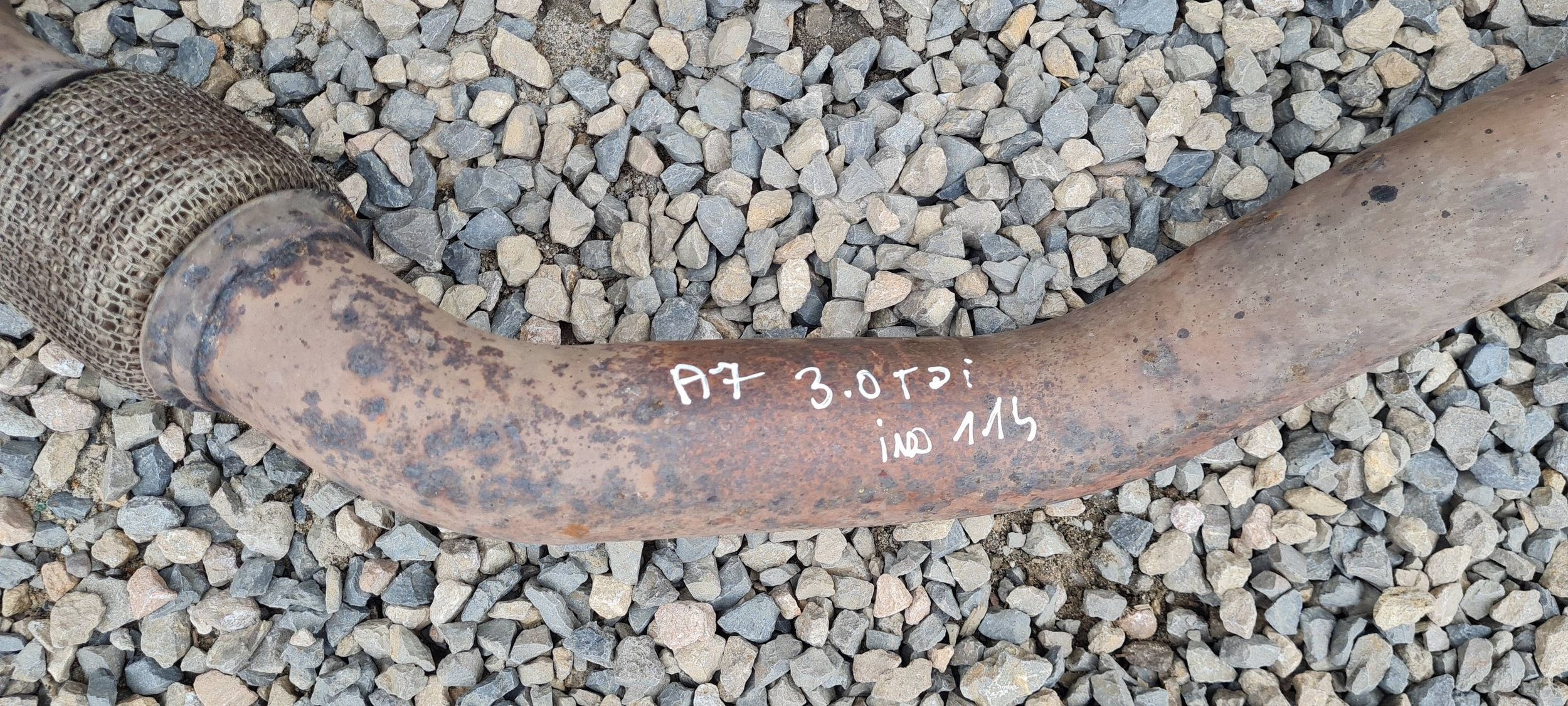 A7 4G pipe exhaust net DRGAN 3.0 TDI 4G0254350B A6 C7 4G
