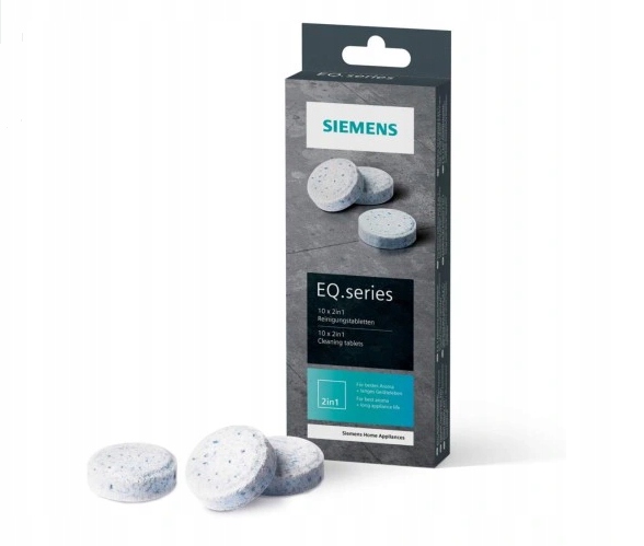 

Tabletki czyszczące Siemens 10x2,2g TZ80001B