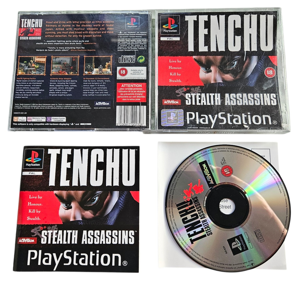 PlayStation Tenchu Stealth Assassins #2 PlayStation (PSX) pudełkowa