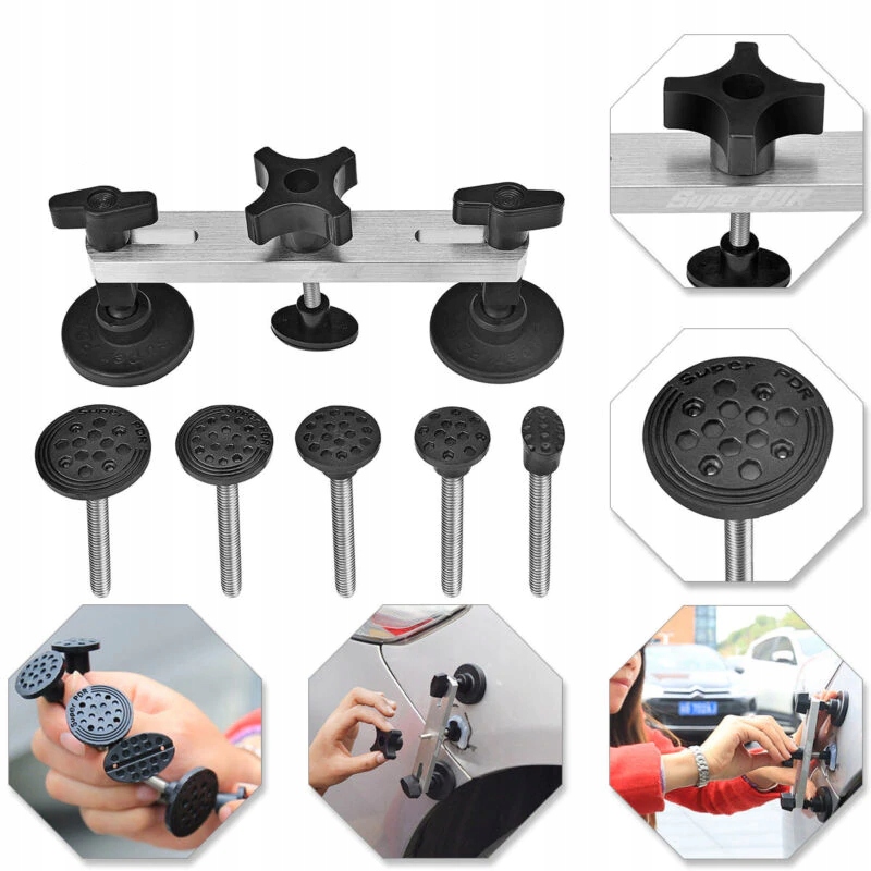 ZESTAW DO USUWANIA WGNIECEN WGNIOTEK KAROSERII PDR EAN 5907580100012