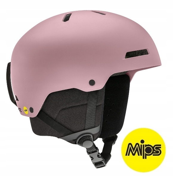 Smith Rodeo Mips Damski kask snowboard mat Dusk pastelowy Róż 51-55 S