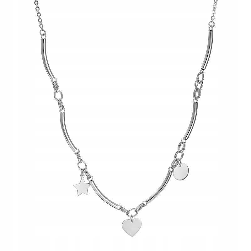 

Srebrny naszyjnik Ag925 Rodowany NS9173_2