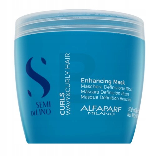 Alfaparf Milano Semi Di Lino Curls Enhancing Mask vyživující maska pro lesk