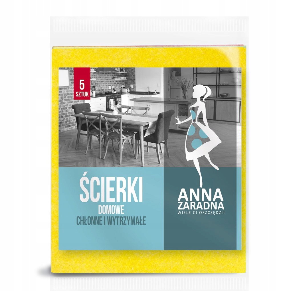 

Ścierki domowe 5 szt Anna Zaradna