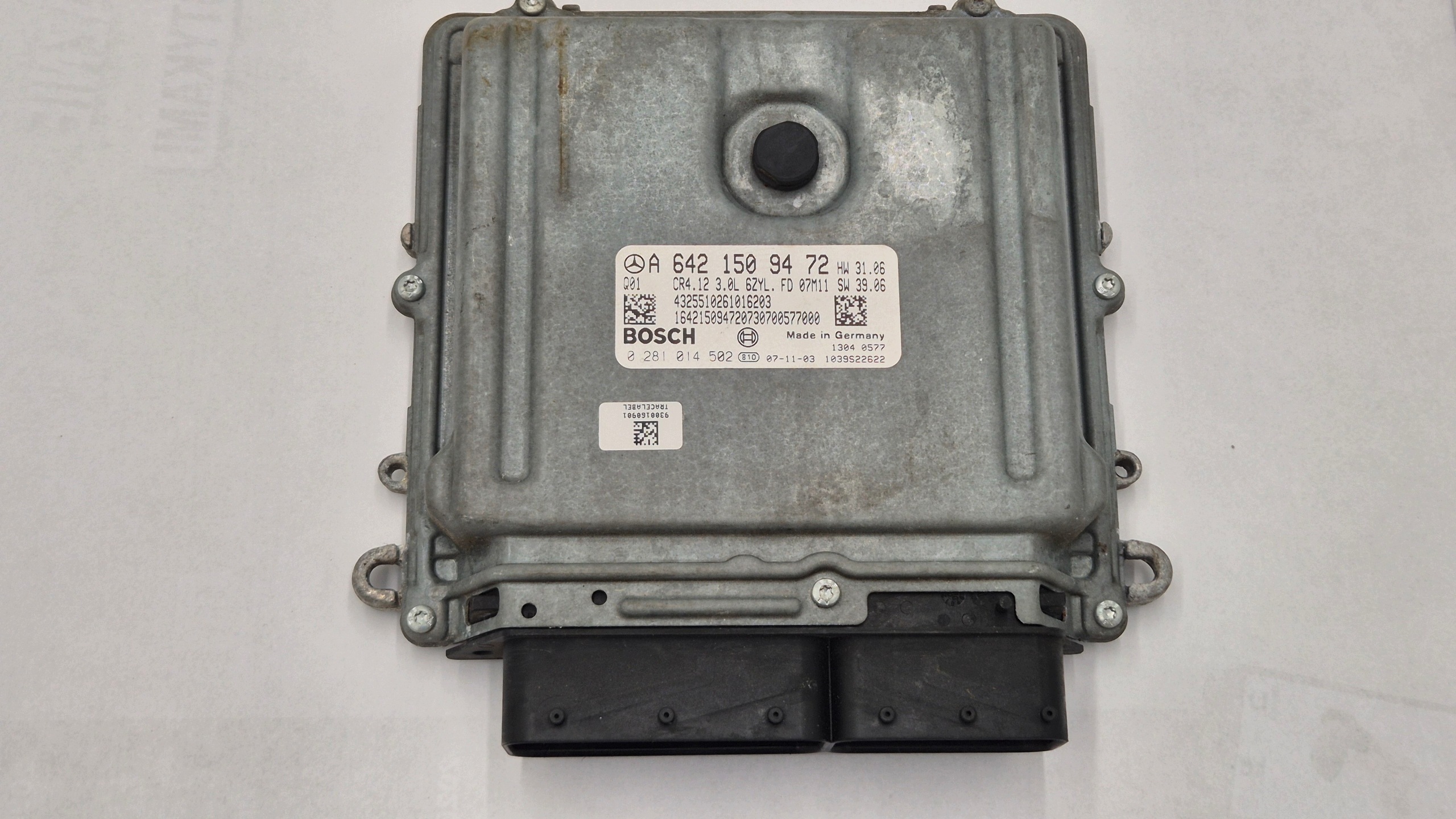 computer module control unit of the engine 6421509472 MERCEDES W209 3.0 CDI
