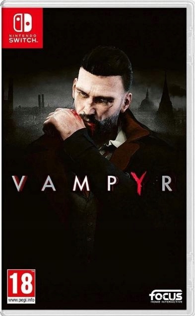 Vampyr Pl Nowa Nintendo Switch Wydanie Pudełkowe Na Kartridżu