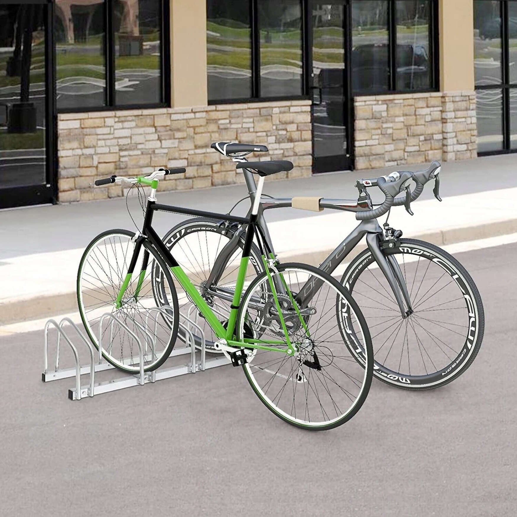 STOJAK NA 4 ROWERY Rowerowy Rower Parking na 4 Stanowiska Uchwyt Ocynk EAN (GTIN) 6912933260540