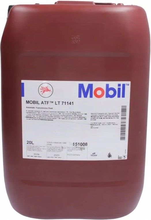 MOBIL Olej przekładniowy ATF LT 71141 - 20L