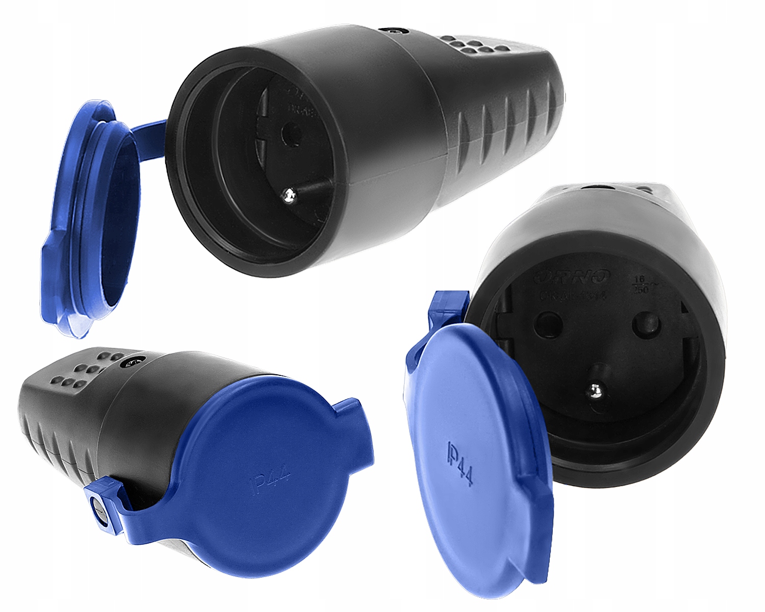 

Gniazdo ogrodowe IP44 przedłużacz 230V Ac 16A Orno