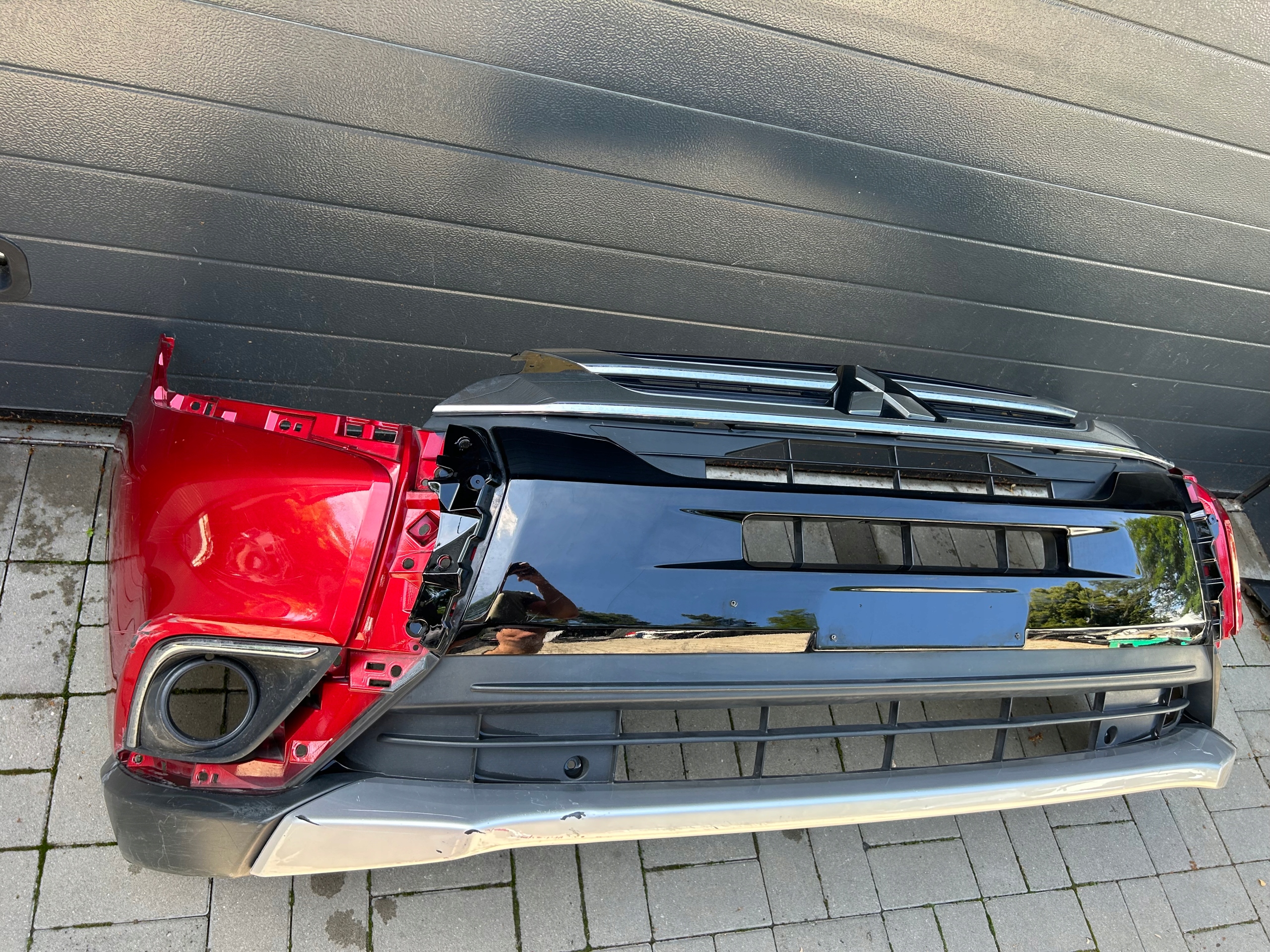 Mitsubishi Outlander 3 III 15- bumper front