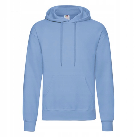 

Bluza męska Hooded Sweat FruitLoom Błękitny L