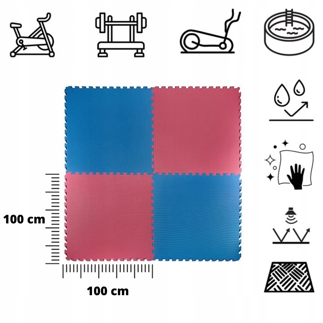 MATA PUZZLE PIANKOWA 1M²/2CM Model 4FIZJO