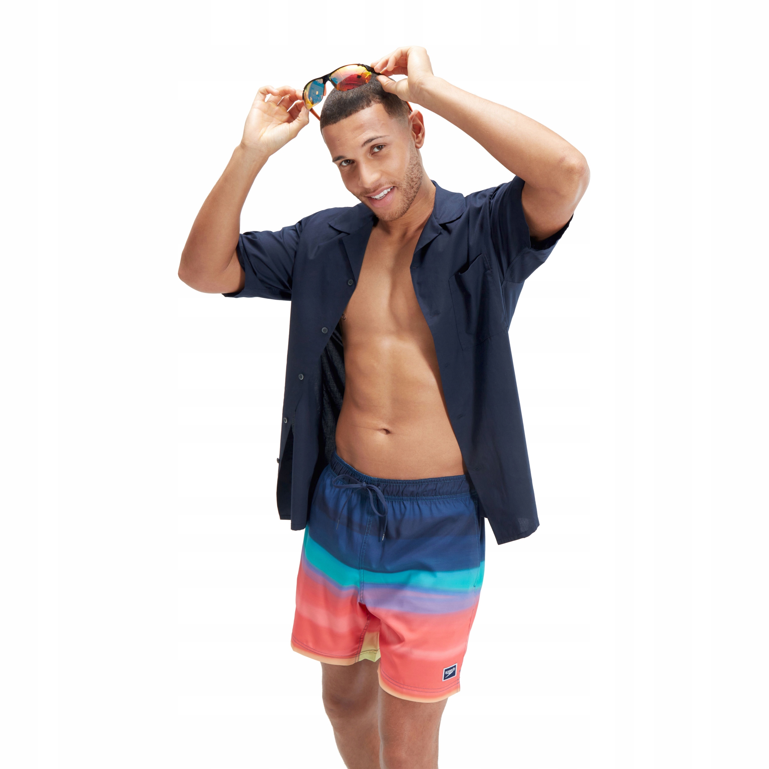 Kraťasy Speedo Print Redondo Edge Volley velikost L