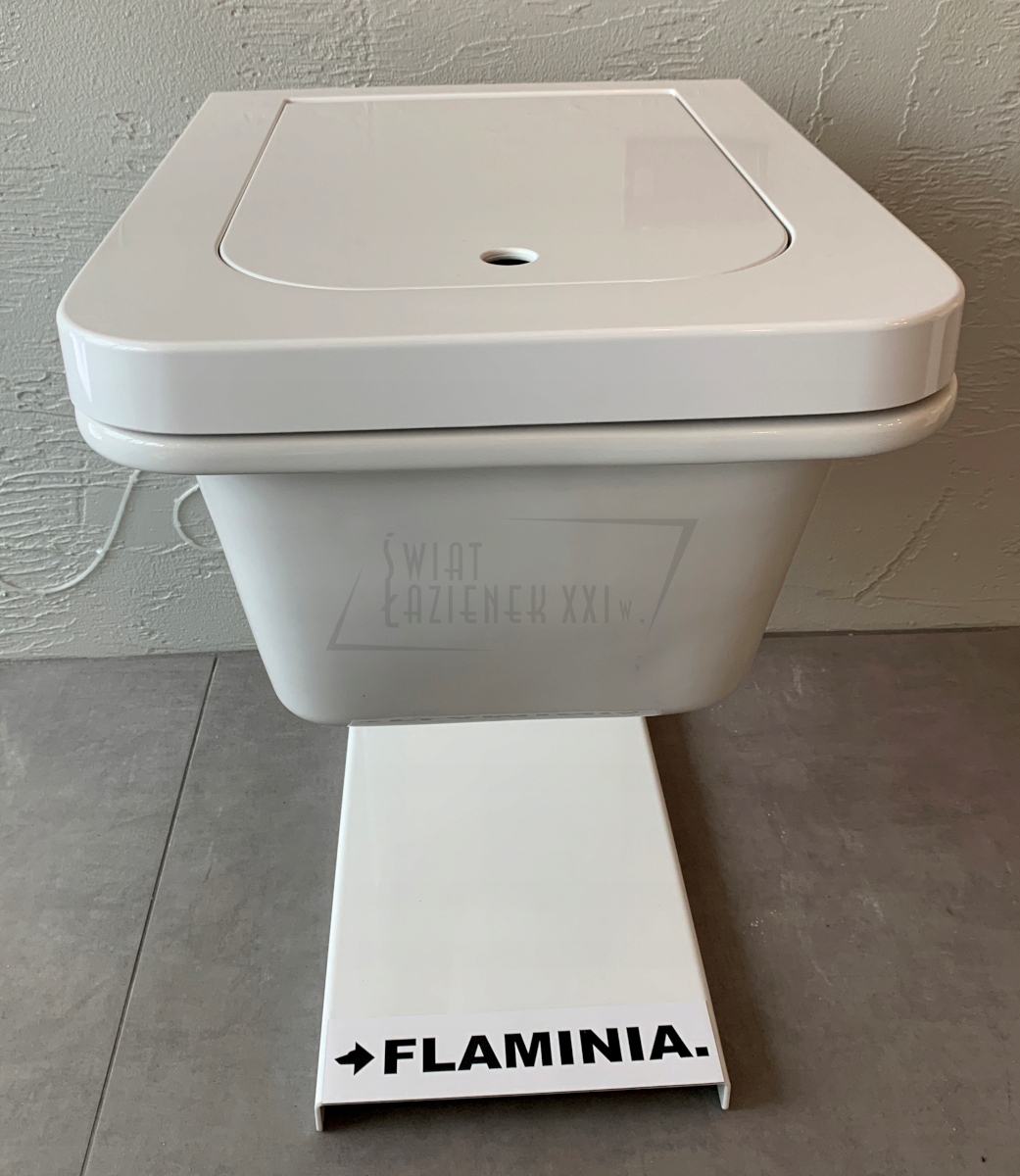 Flaminia Volo Miska WC Wisząca z deską biała Kod producenta VL118+VLCW03