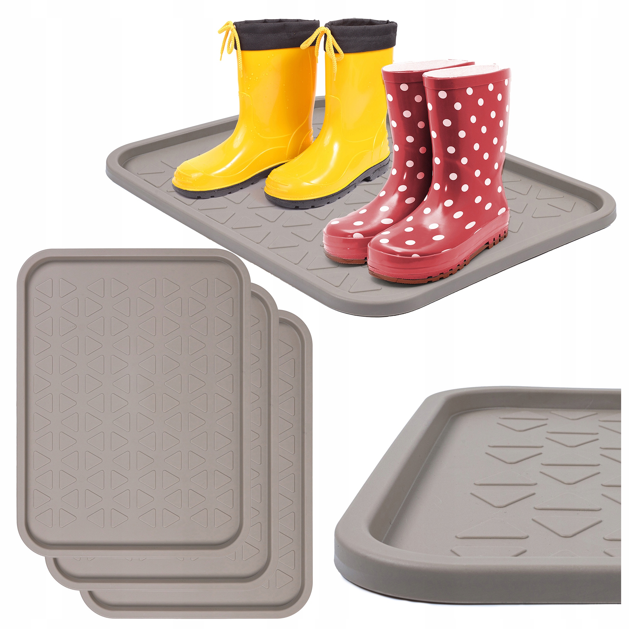 Podložka Set 3ks Odkapávač Na Obuv Odvlhčovač Na Boty Stěrač