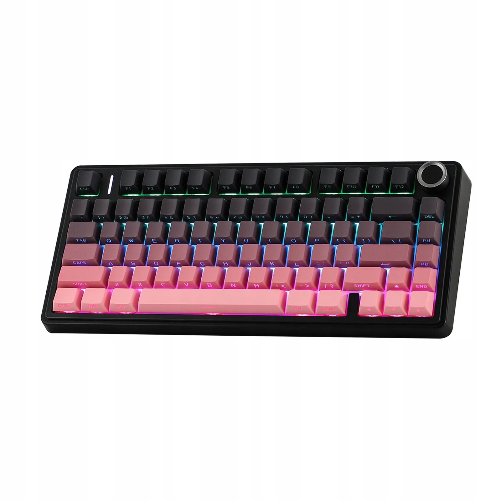 Aula F75 Bezdrôtová mechanická klávesnica -Gradient Pink Side-Engraved