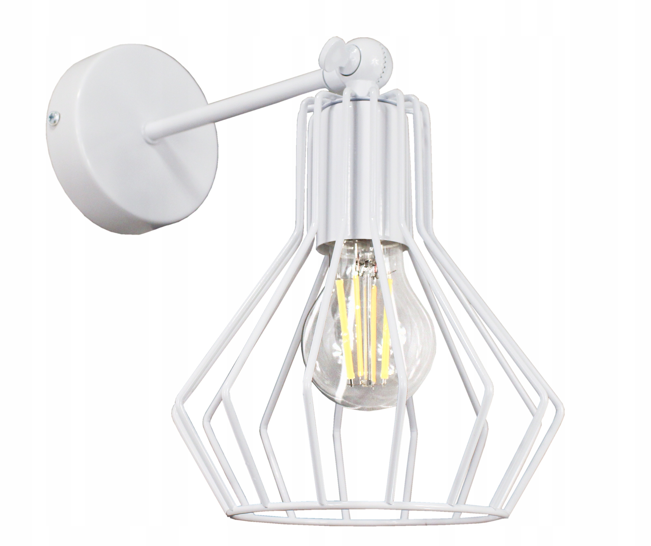 Nástěnná lampa Bell, bílá, nástěnná svítidla, loftové Led lampy