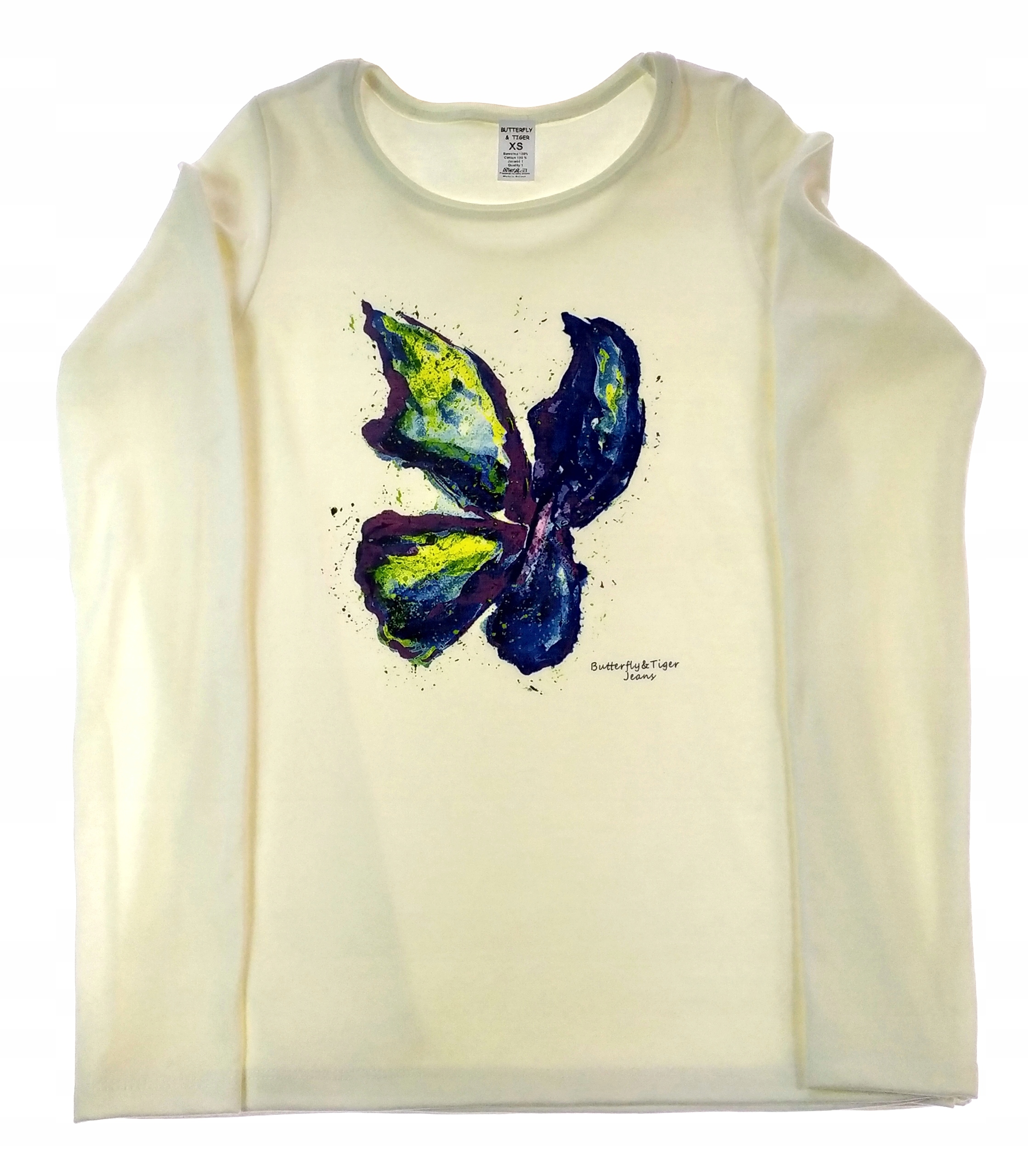 

Bluzka Motyl Fiolet ecru r L , Butterfly&tiger