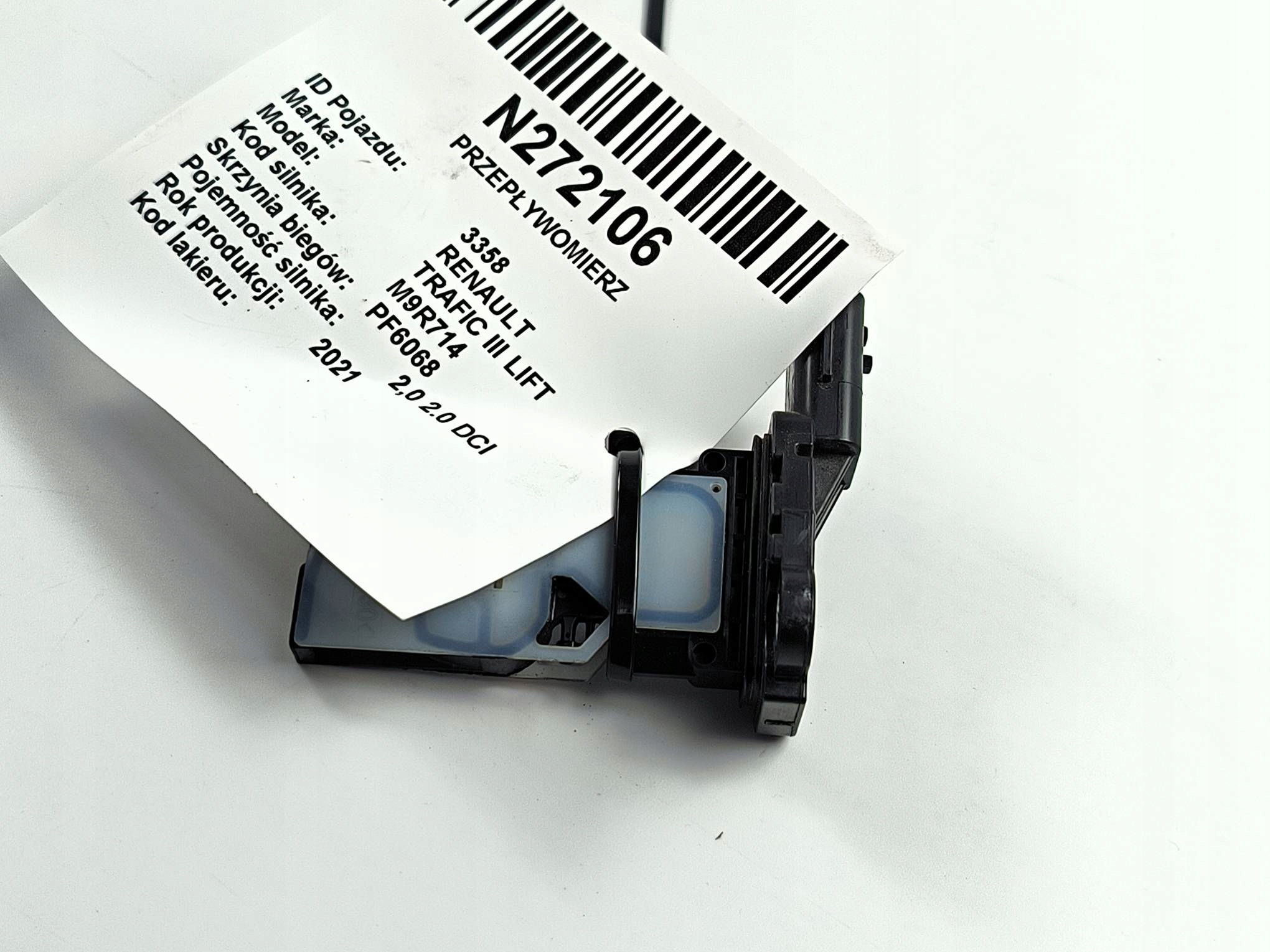 flow meter 226802713R RENAULT TRAFIC III LIFT