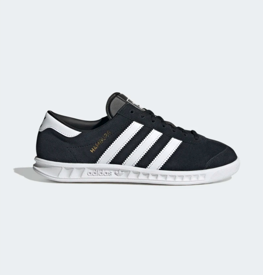 pro mládež černé tenisky Adidas Hamburg J H06605 vel. 38 2/3