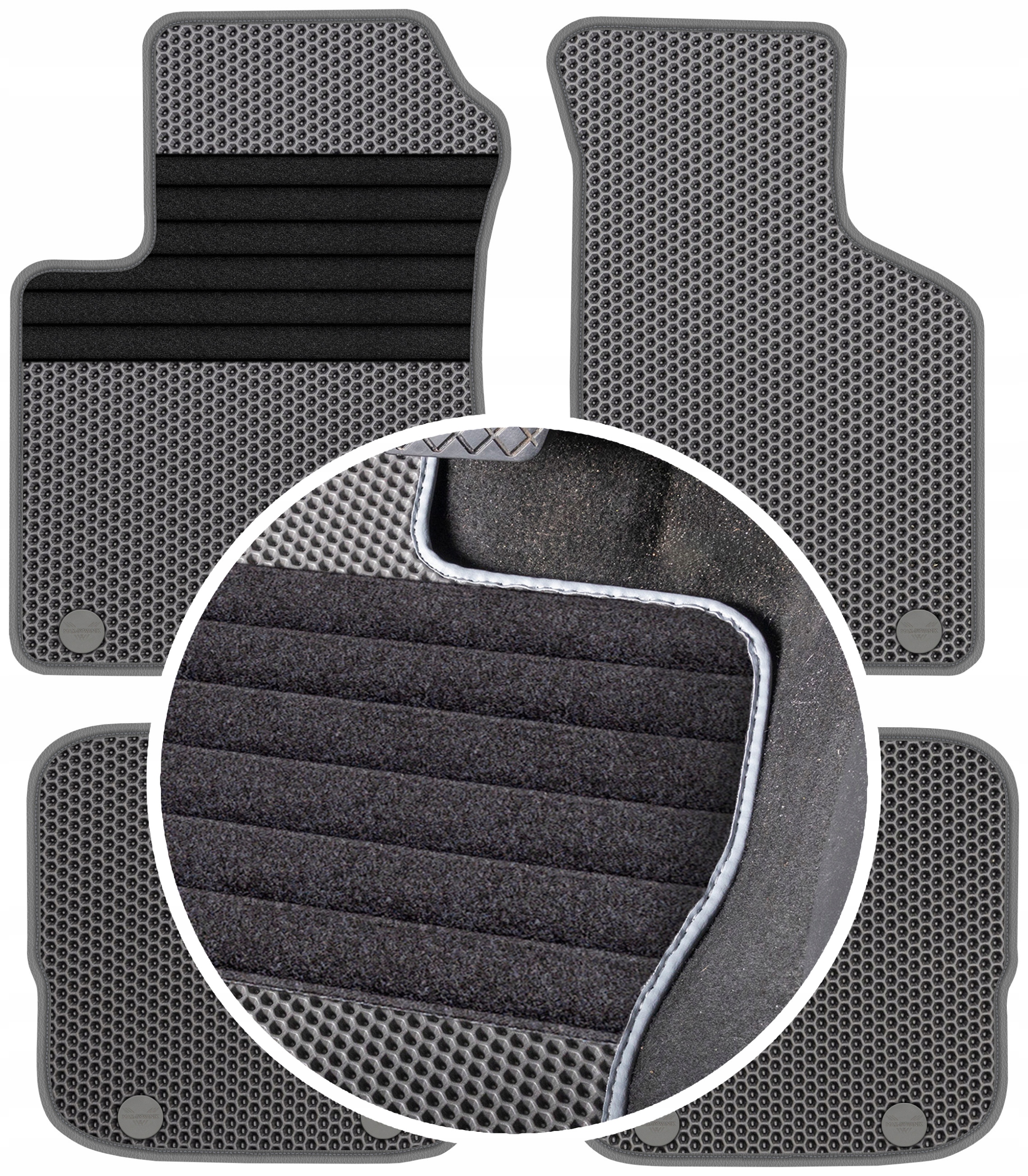 Audi A3 8L 1996-2003 Gumové stierače do auta Eva