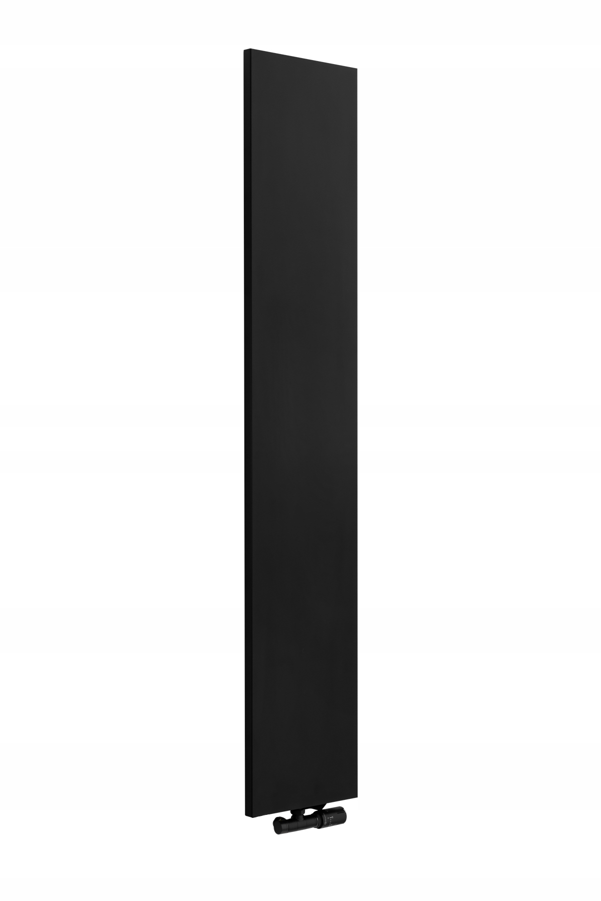 Grzejnik dekoracyjny pionowy płaski nowoczesny Concert 1600x300 czarny
