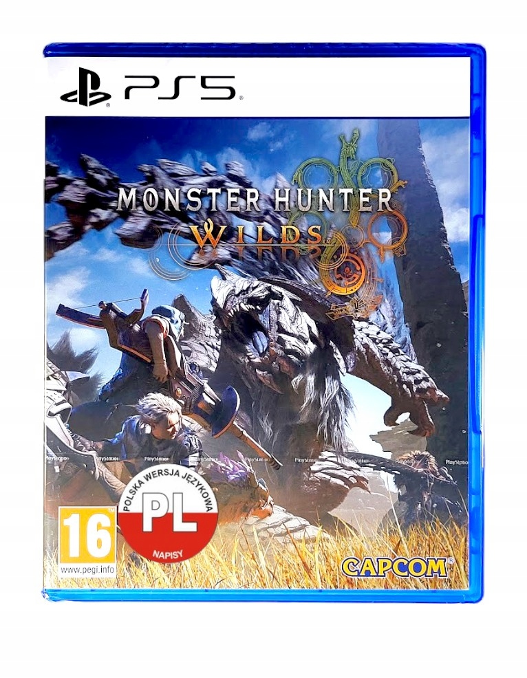 MONSTER HUNTER WILDS / PS5 / PŁYTA / POLSKIE NAPISY / NOWA