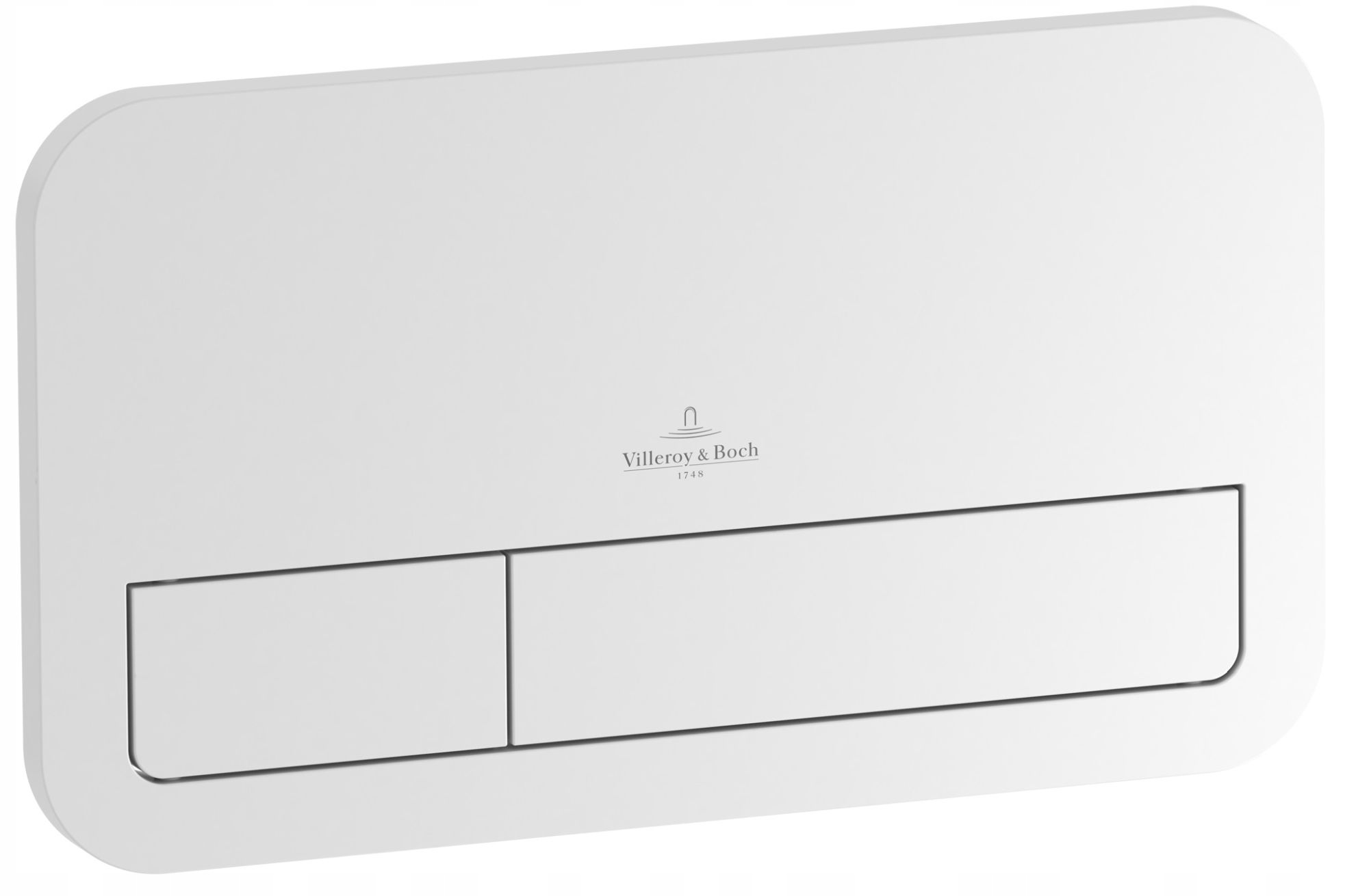 Viconnect splachovací tlačítko pro Wc Villeroy & Boch stříbrné 92249069