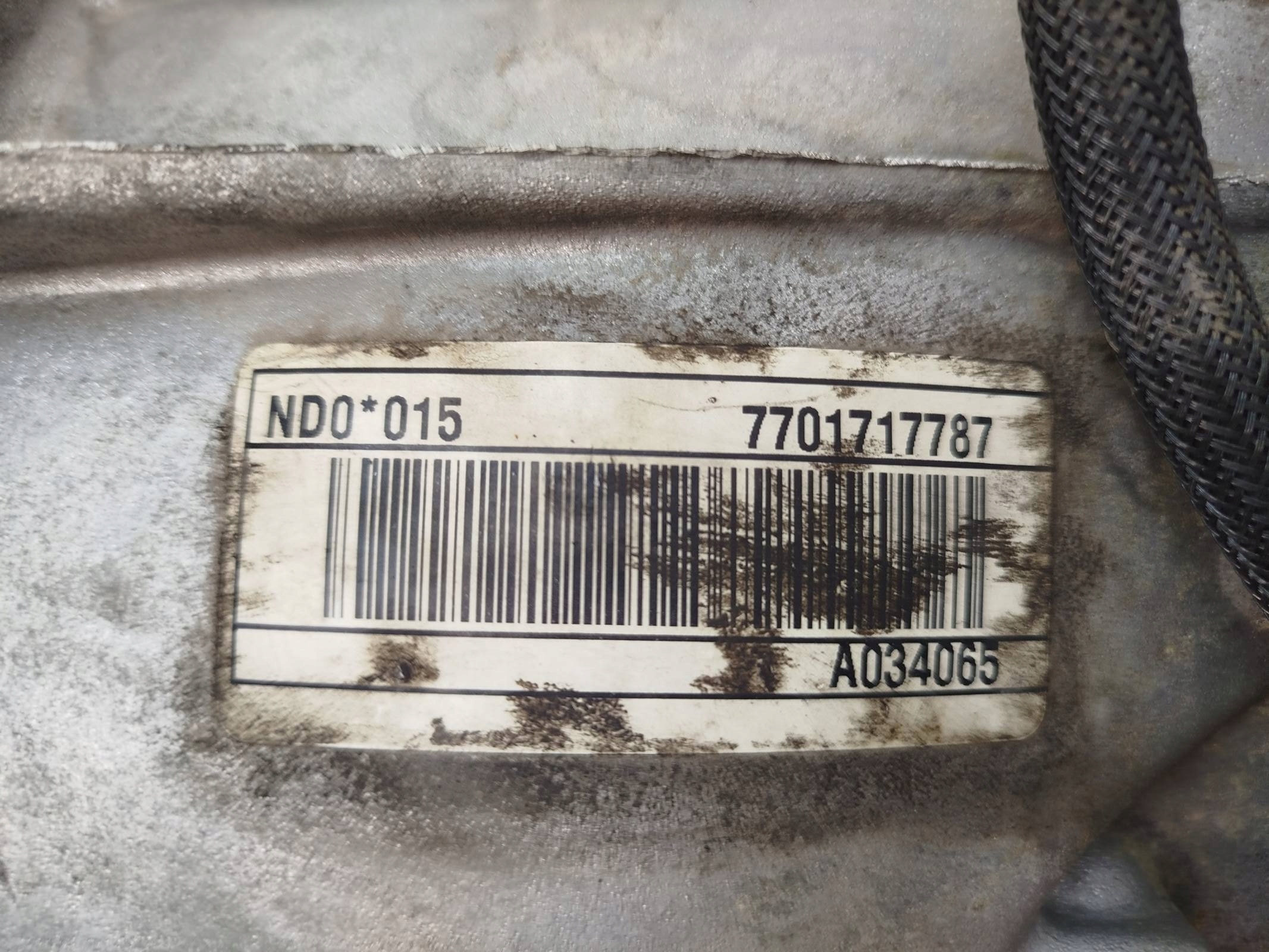CAMBIO ND0015 7701717787 Renault Scenic 2 2.0