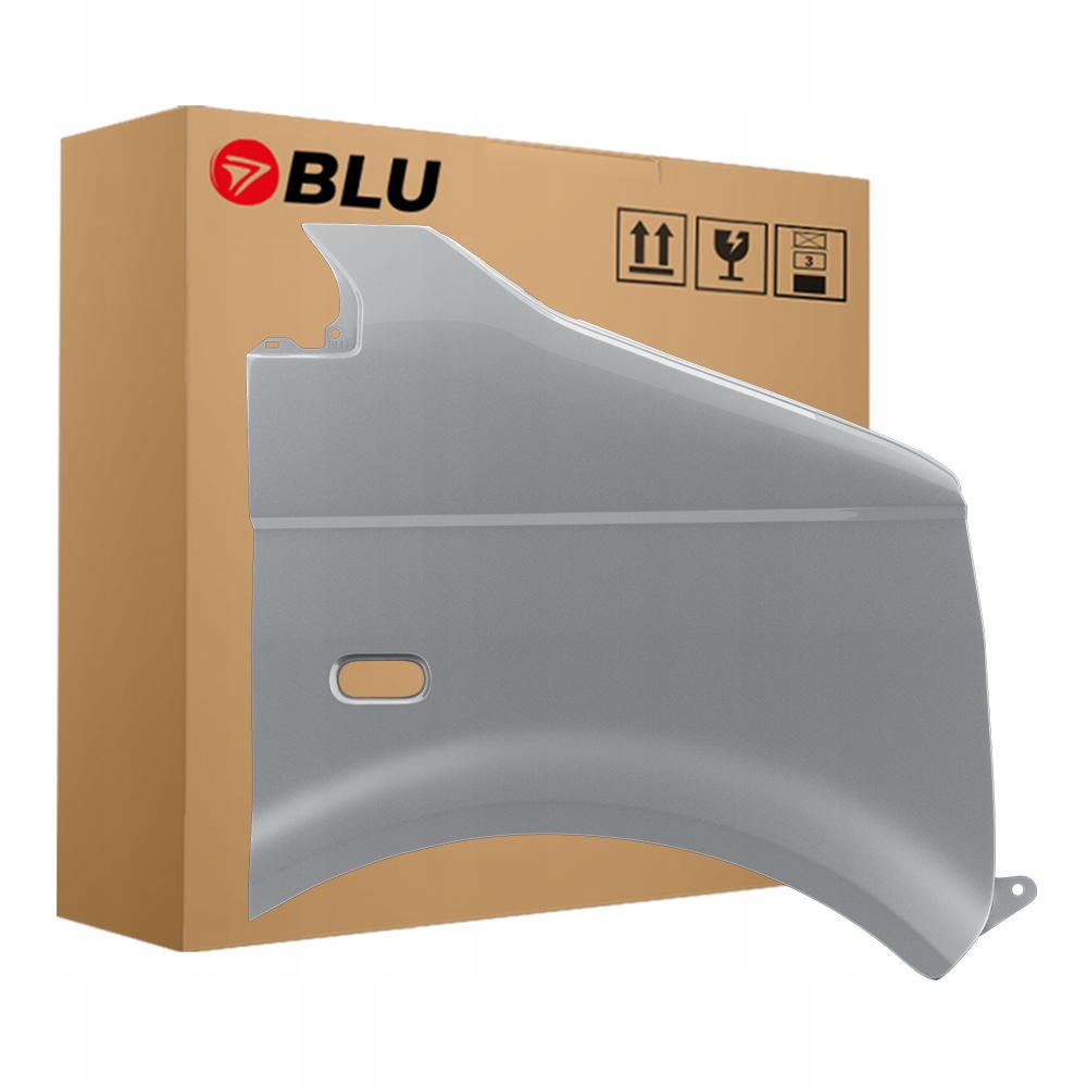 Blu Blatník Vw T5 Transporter Multivan LA7W pravý stříbrný 03-15 přední