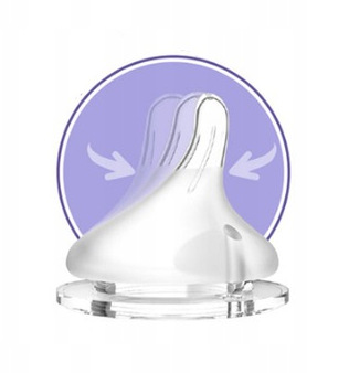 LANSINOH SMOCZEK NATURAL WAVE SZYBKI PRZEPŁYW 2szt Waga produktu z opakowaniem jednostkowym 0.01 kg