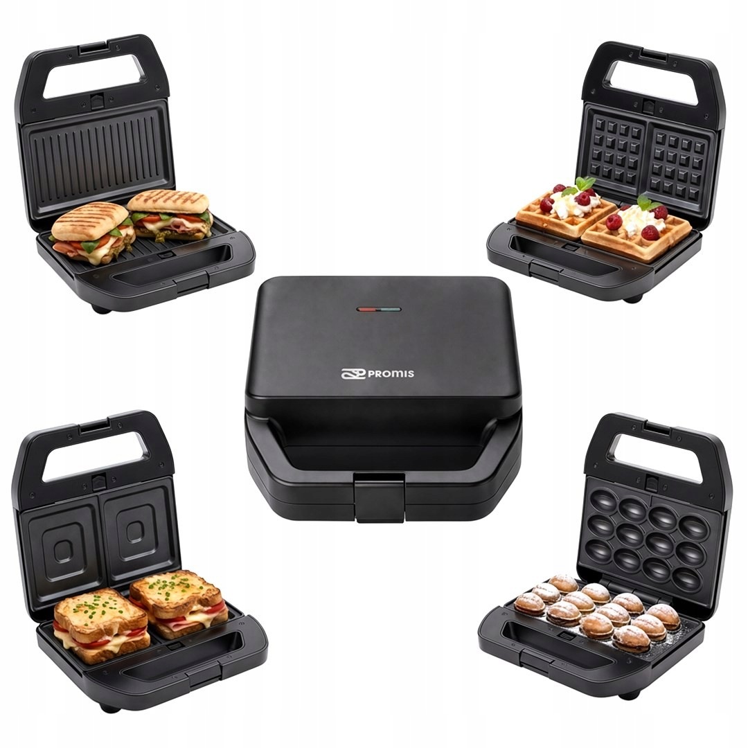 Promis Opiekacz 4 W 1 Melto Sandwich, Ciastka