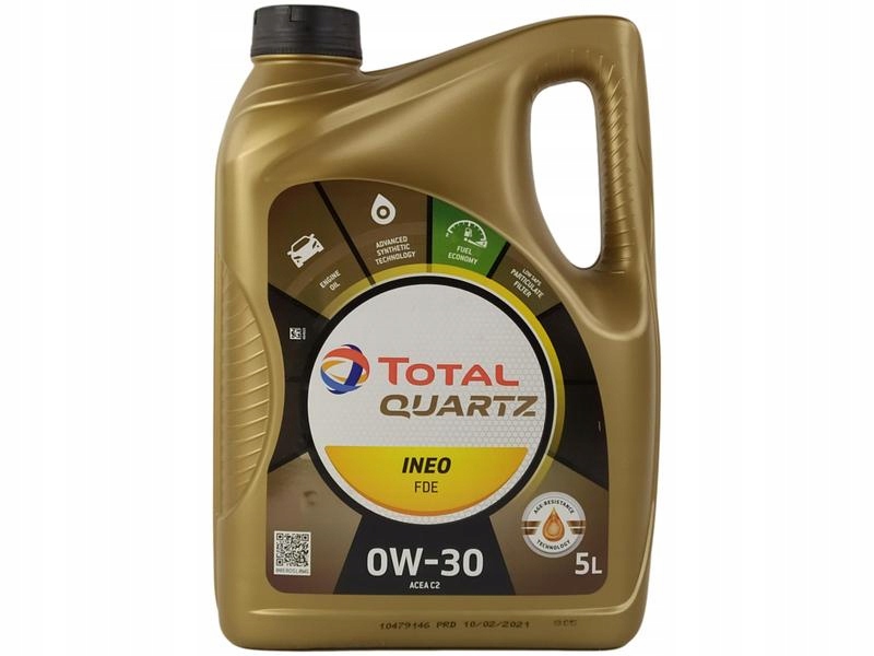 

Total Quartz Ineo Fde 0W30 C2 Ford 950A 5L