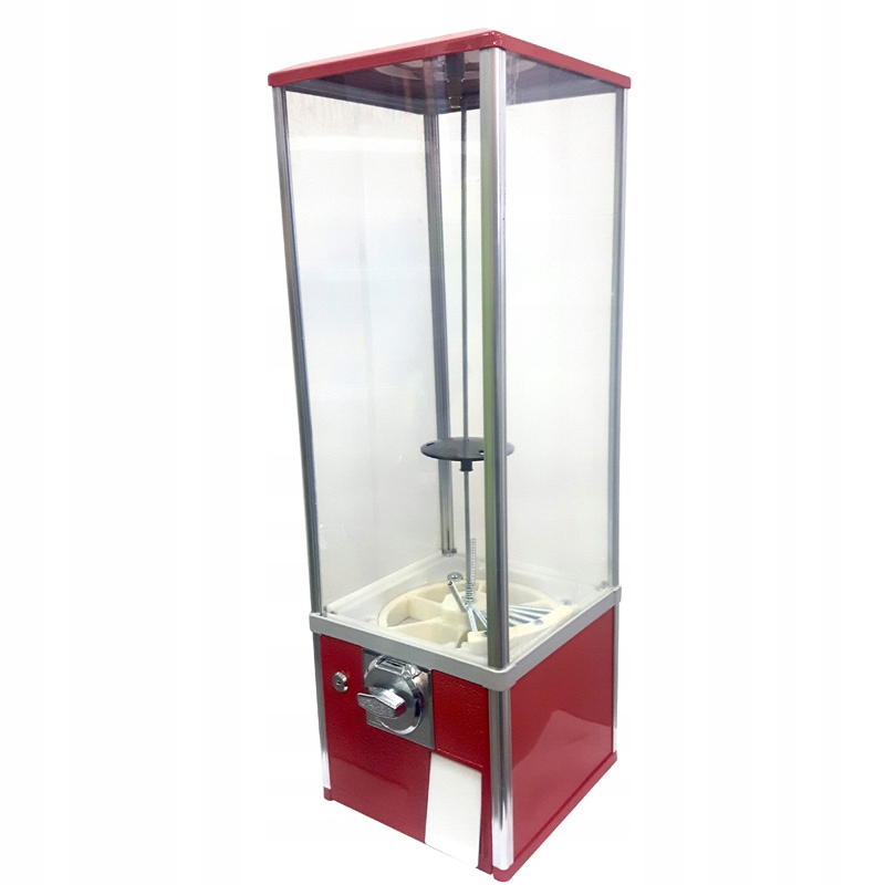 Automat sprzedający piłki kapsuły kulki 45 do 55 mm wrzutnik 2 lub 5zł