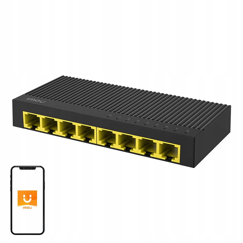 Imou SG108C 8-portowy switch 10/100/1000 Mbps
