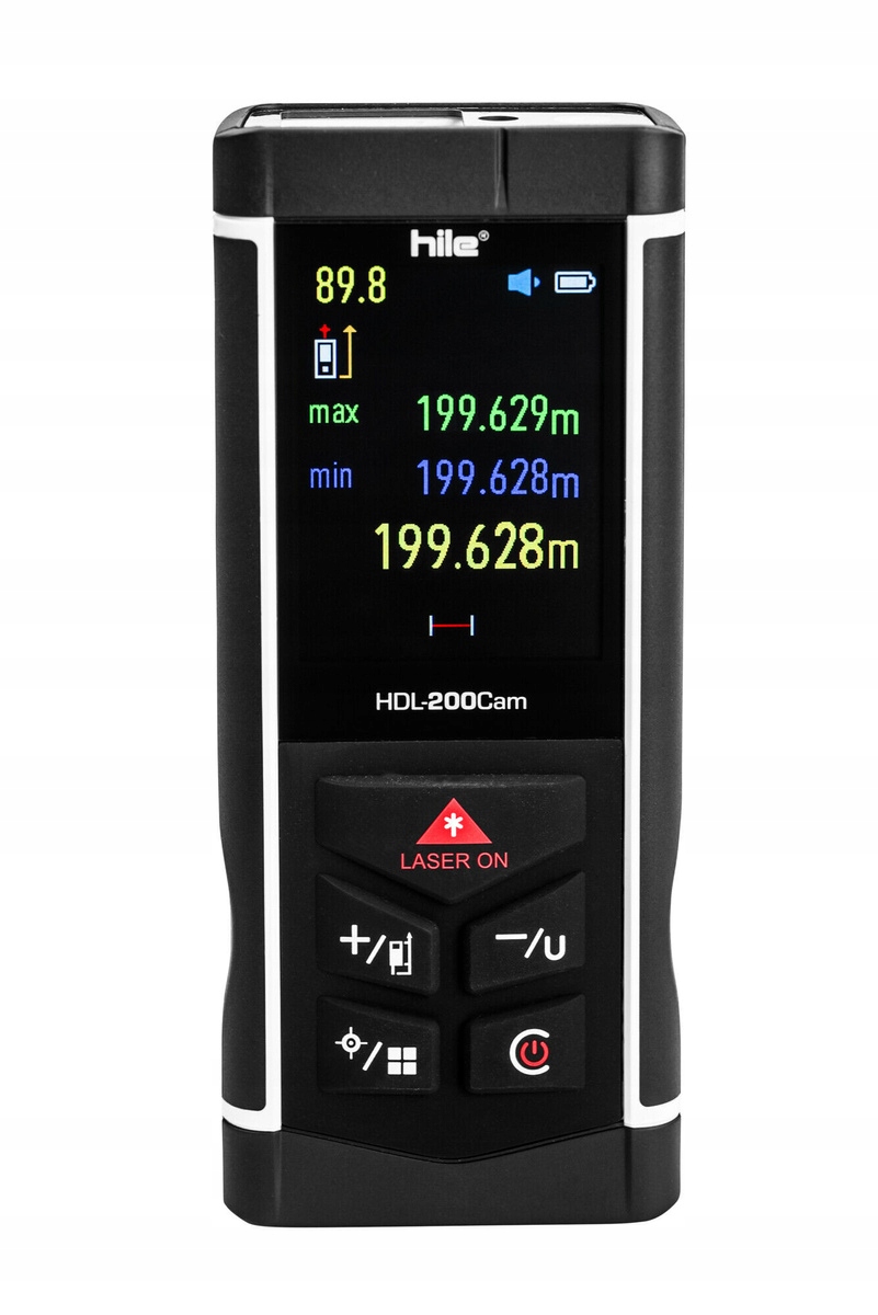 Dalmierz Laserowy Hile Hdl 200CAM Pro Hi L1008 z Kamerą +Statyw Teleskopowy