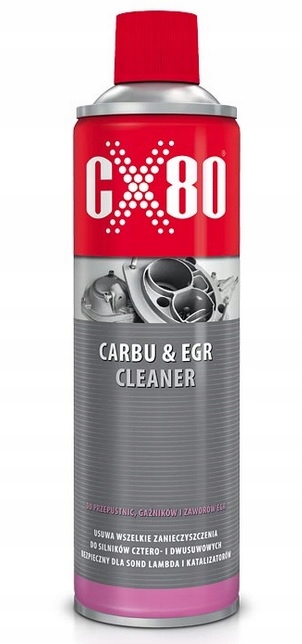 CX80 Środek do czyszczenia Przepustnic Kolektora Zaworów Egr Turbo Gaźnika