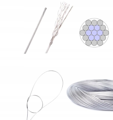 Przewód Hamulcowy Linka do Roweru 2000mm - Cynk i Stal - 1,2 mm x 1,95 m EAN (GTIN) 5900802233796