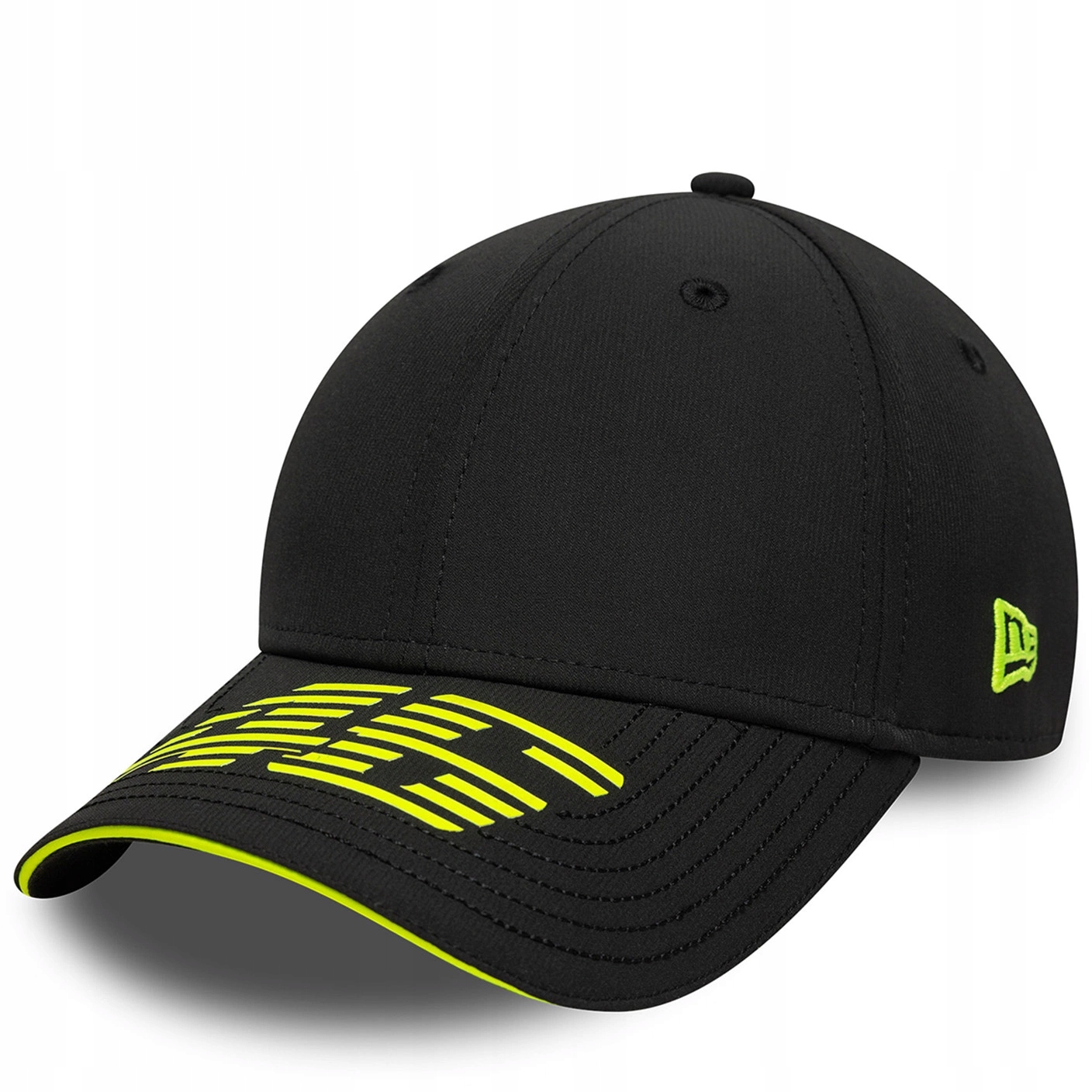 Kšiltovka New Era pánská dámská VR46 moto gp černá polyester
