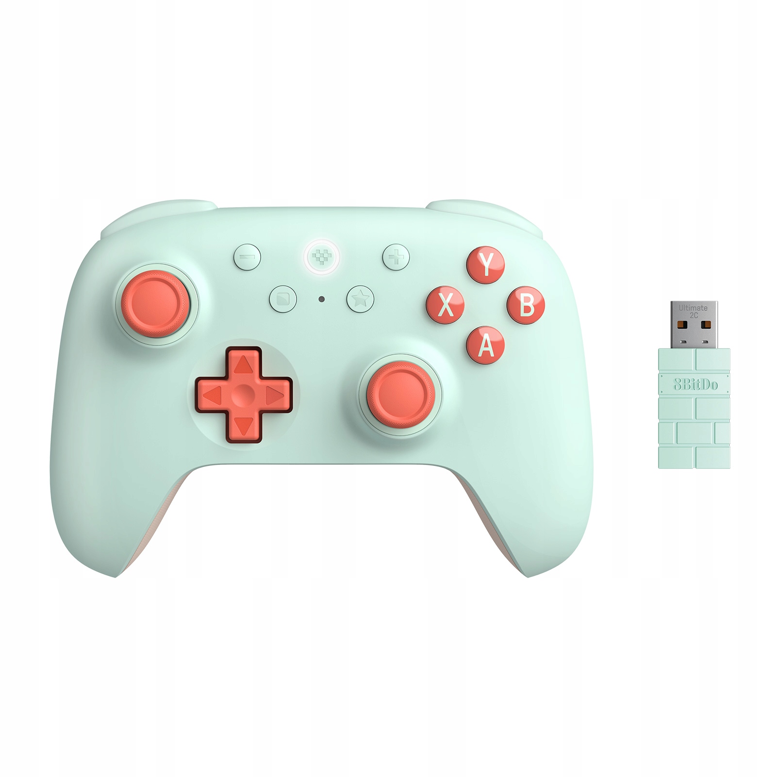 8BitDo Ultimate 2C Wireless Pad Mint Hall-Effect