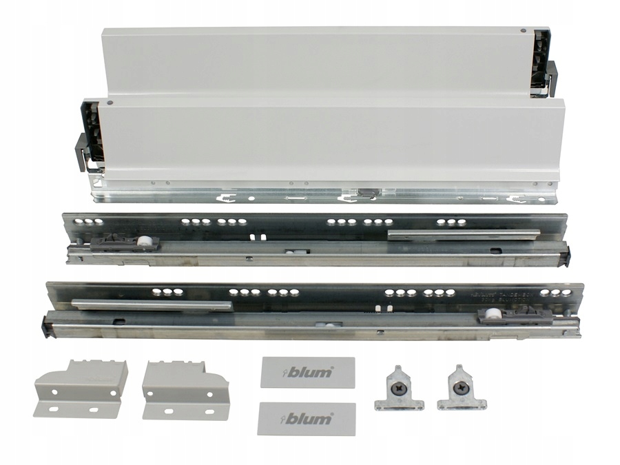 Blum Tandembox 400 MM Nízký Bok Antaro Šedý