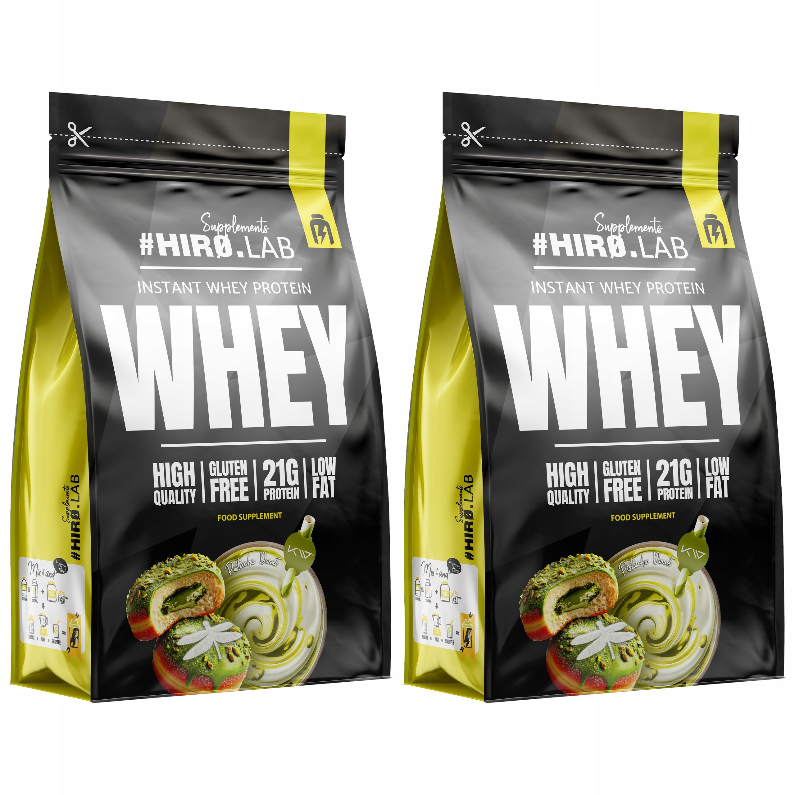 2x Protein Wpc Instant Whey Protein 750g Pistácie Pupenů Kamila Vyvolený H