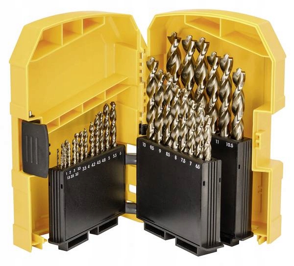 Komplet Wierteł Do Metalu Hss E Cobalt Kobalt 29 Elementów DT4957-QZ Dewalt