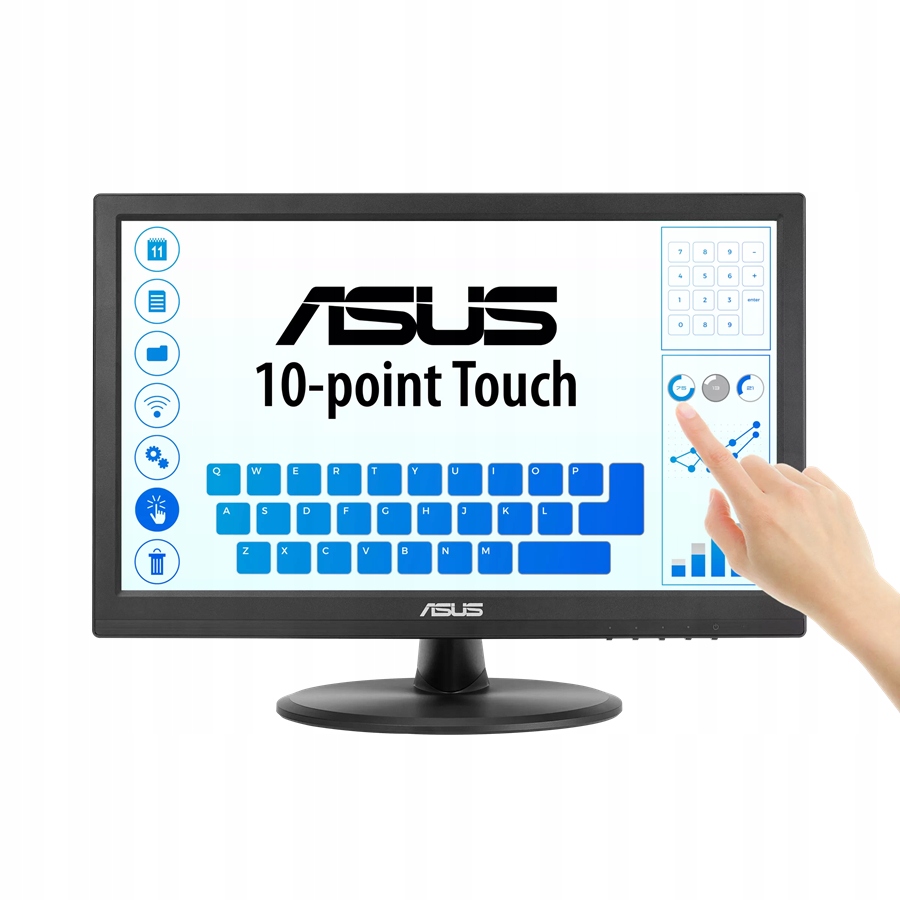 Monitor Asus 15,6" VT169HE dotykový monitor Ips Fhd 60Hz Hdmi Vga