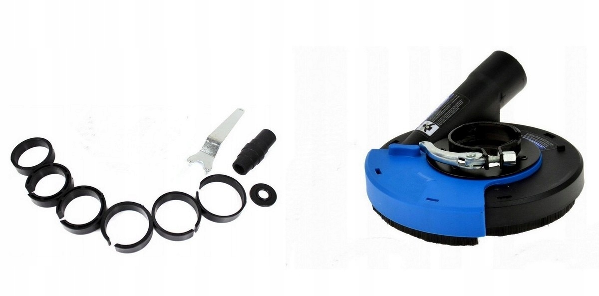 OSŁONA PRZECIWPYŁOWA ODSYSAJĄCA SZLIFIERKI 180 230