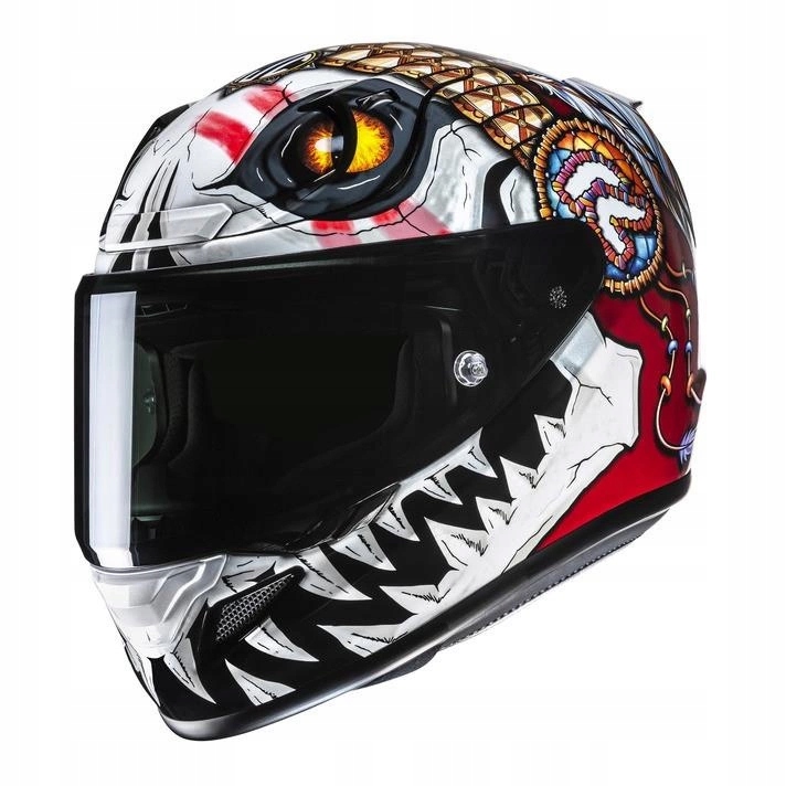 Motocyklová prilba Hjc Rpha 12 Kepina White/red biela červená Darčeky