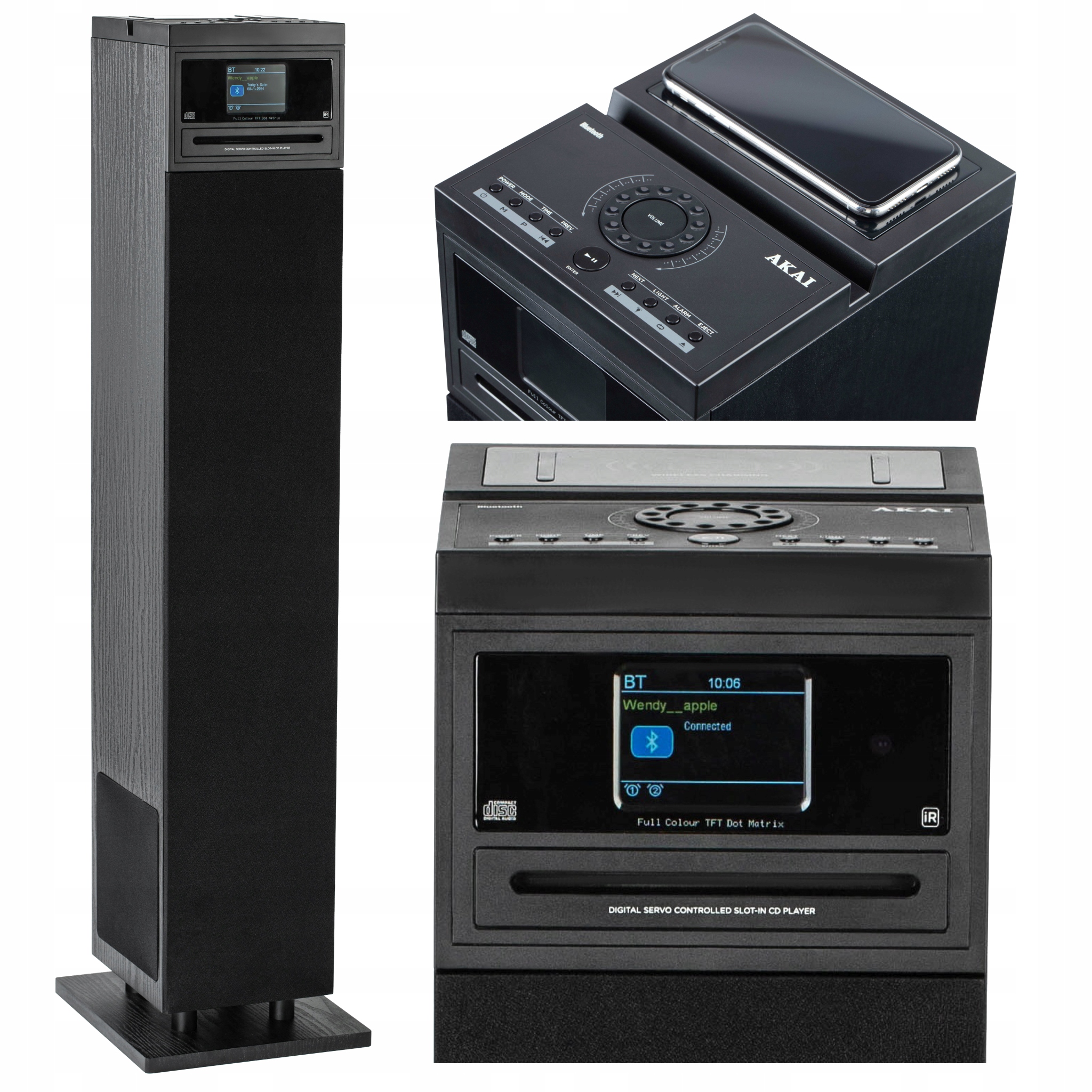 AKAI Aerobeat Pillar Czarny 1szt.