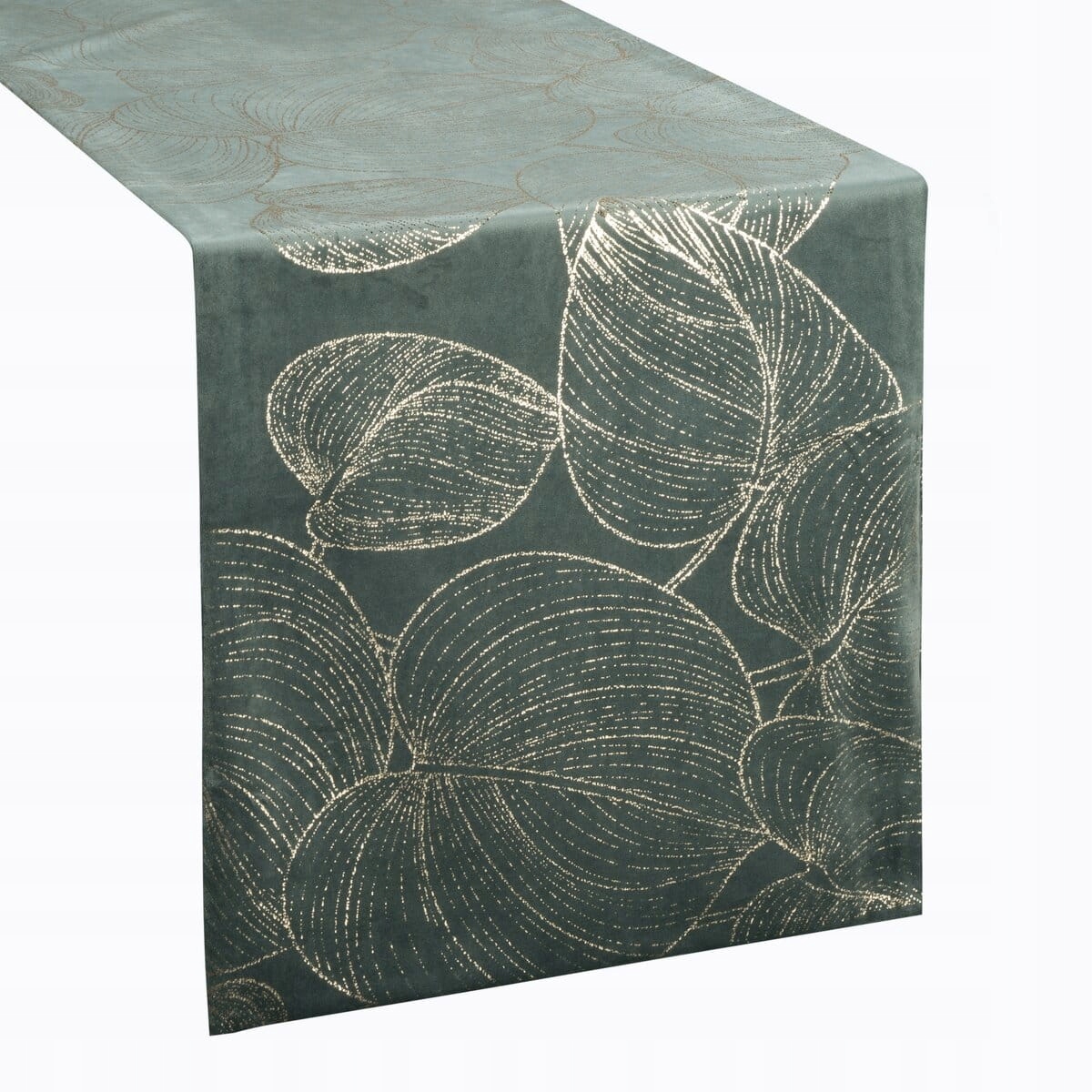

Bieżnik Obrus 35x140 Velvet BLINK16 C.miętowy