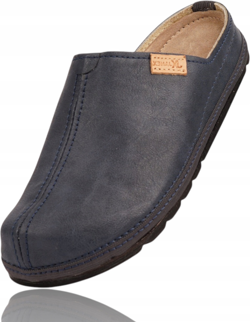 Papuče Kožené Nazouváky do práce do školy a domu zahrady Pevné pantofle